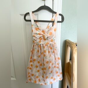 EUC Tommy Bahamas Peach Girls Crossback Bow Dress (4T)